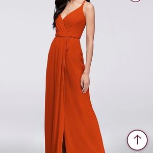 David’s bridal Goergette dress